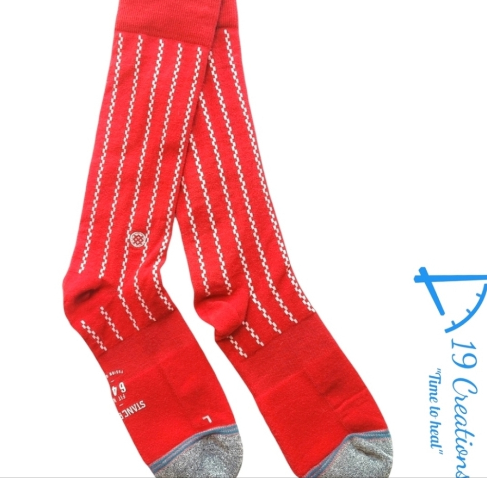 (NW/OT) Stance MLB Vintage Cardinals Dress socks- Large